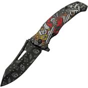 China Made 300576KG King Assist Open Linerlock Knife