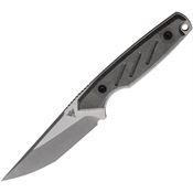 Dirty Bird FM3220201 Fox Mod III Stonewash Fixed Blade Knife Black Handles