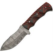 Damascus 1330 Magma Hunter Drop Point