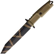 Extrema Ratio 0082DW Fulcrum Desert Warefare Fixed Blade Knife Desert Tan Handles