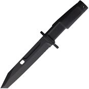 Extrema Ratio 0300BLK Fulcrum Combat Serrated Black Fixed Blade Knife Black Handles