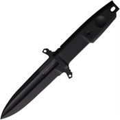 Extrema Ratio 0489BLK Defender 2 DG Black Fixed Blade Knife Black Handles