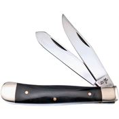 Frost 14312CBH Big Game Trapper Knife Buffalo Horn Handles