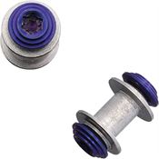 Flytanium 1086P Titanium Axis Lock Bar Purple