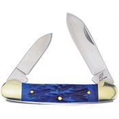 Frost OC252BLPB Canoe Folding Knife Blue Handles