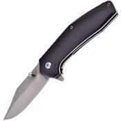 Frost SW887B Assist Open Linerlock Knife with Black Handles