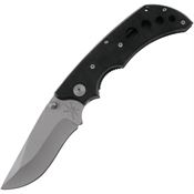 Frost TA008BM Tactical Assist Open Linerlock Knife with Black Handles