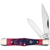 Frost WT085RPB Coke Bottle Folding Knife Red Handles