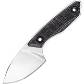 Gerber 1905 G1905 Stonewash Fixed Blade Knife Black Micarta Handles