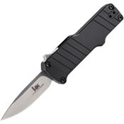 Heckler & Koch 54030 Auto Hk Micro Incursion OTF Tumbled Knife Black Handles
