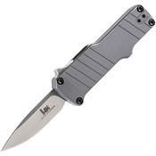 Heckler & Koch 54032 Auto Hk Micro Incursion OTF Tumbled Knife Gray Handles