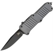Heckler & Koch 54052 HK54052 Auto Hk Mini Incursion OTF Black Knife Gray Handles