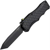 Hogue 34047 Auto Exploit Out-The-Front Black Tanto Knife Black Handles