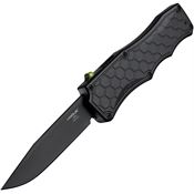 Hogue 34057 Auto Exploit Out-The-Front Black Clip Point Knife Black Handles