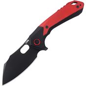 CJRB 1923BRE Caldera Linerlock Knife Red G10