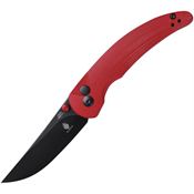 Kizer 3601C1 Chili Pepper 154Cm Knife Red Handles