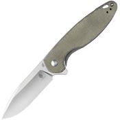 Kizer 3613C2 Cozy Linerlock Knife Green Handles