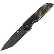 Kansept 1005T2 Warrior Tanto Linerlock Knife Green G10 Handles