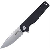 Kubey 233A2 Wolverine Linerlock Knife Black Handles