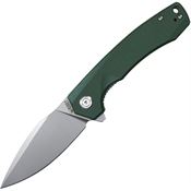 Kubey 901G Calyce Linerlock Knife Green Handles