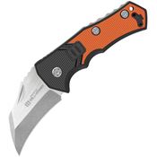 Lansky 07791 LS07791 Madrock World Legal Slip Joint Two-tone Folding Knife Black/Orange Handles