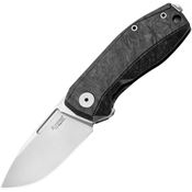 LionSTEEL NA01CF NANO Framelock Knife Carbon Fiber Handles