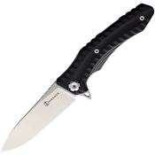 Maxace MCZ201 Zealot Linerlock Knife Black Handles