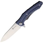 Maxace MCZ202 Zealot Linerlock Knife Blue/Gray Handles
