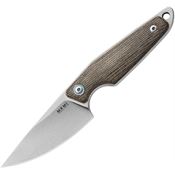 MKM-Maniago Knife Makers MA01GC Makro 1 Stonewash Folding Knife Green Handles