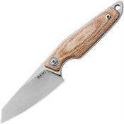 MKM-Maniago Knife Makers MA02NC Makro 2 Stonewash Folding Knife Natural Handles