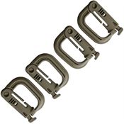 Maxpedition GRMLT Grimloc Locking D-Ring 4pk