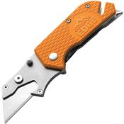 Outdoor Edge UPB10C UtiliPro Utility Framelock Knife Orange Handles