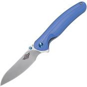 Olight DREVERBU Drever Linerlock Knife with Blue Handles