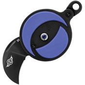 Olight NIGHTCLAWBU Nightclaw Black Stonewashed Button Lock Knife Black/Blue G10 Handles