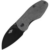 Olight PARROTBK Parrot Linerlock Knife with Black Micarta Handles