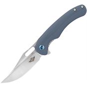 Olight SPLINTGY Splint Linerlock Knife with Blue-Gray Handles