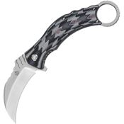 QSP 120E Eagle Karambit Linerlock Knife with Gray Handles