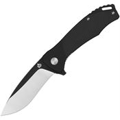 QSP 122C Raven Linerlock Knife with Black Handles