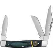 Remington 15634 Hunter Stockman Knife Black/Green Handles