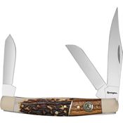 Remington 15653 Guide Stockman Knife Bone/Wood Handles