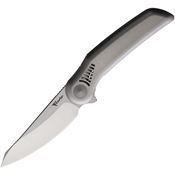 Reate GENTS9LB Gent 9 Framelock Knife Light Titanium Handles