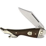 Rough Rider 2335 Leg Knife Brown Burlap