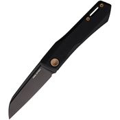 Real Steel Gslip Compact Satin VG10 Black G10 Slip Joint Folding Knife For  Sale