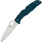 Spyderco 10FSK390 Endura 4 Lockback Knife Blue