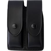Sheaths 1242 Double Magazine Pouch Leather