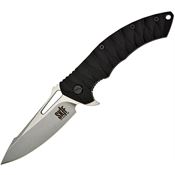 Skif 421SE Shark Framelock Knife SW Black Handles