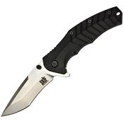 Skif 422SE Griffin Framelock Knife SW Black Handles