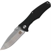 Skif 003B Hamster Linerlock Knife with SW Black Handles