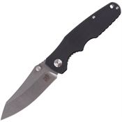 Skif 004B Cutter Linerlock Knife with SW Black Handles