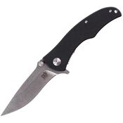 Skif 008B Boy Linerlock Knife with SW Black Handles